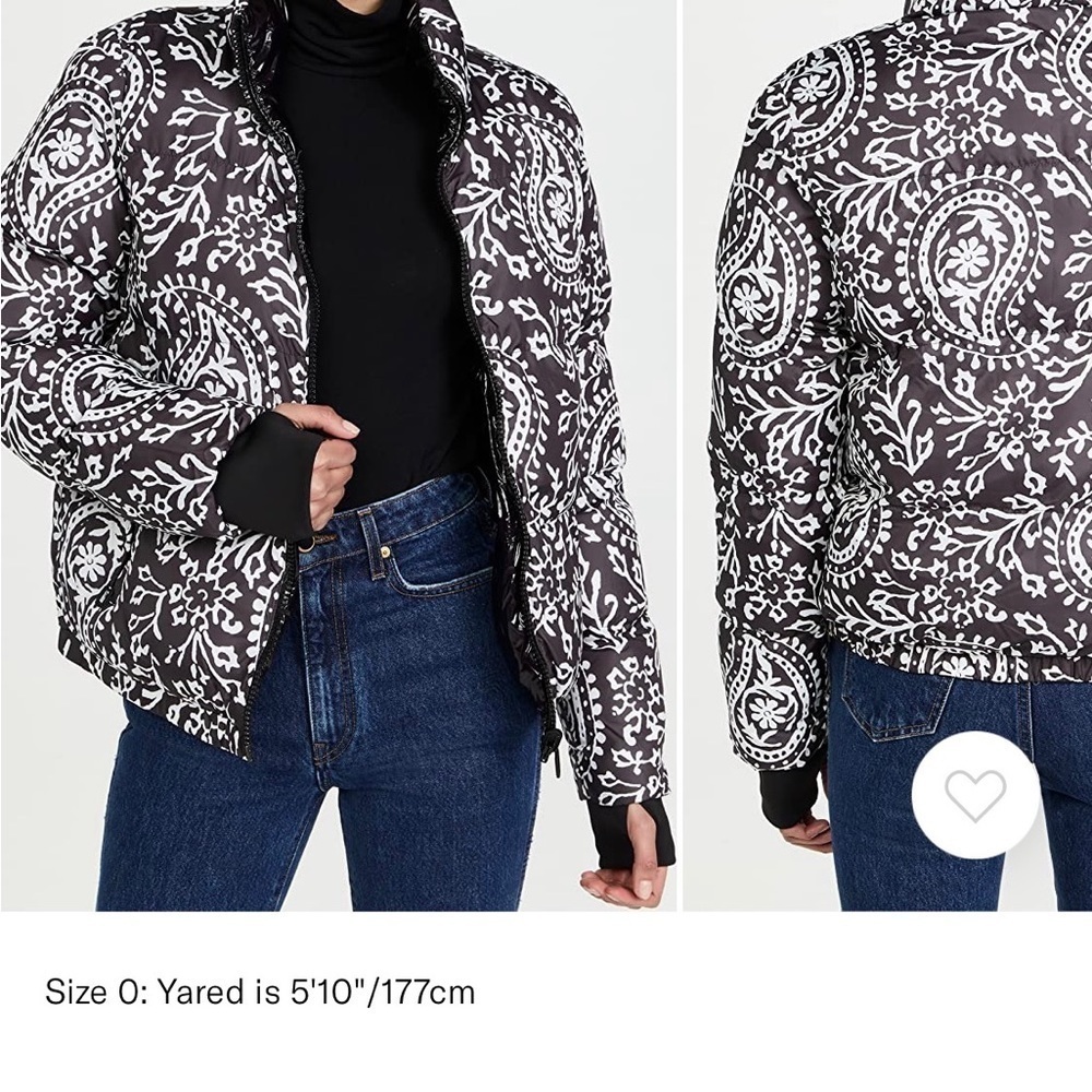 Reversible shopbop‎ puffer jacket by DUALIST Sacha jacket NWT Large (4)